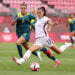Soccer-Rapinoe kneels during US national anthem to support Kaepernick